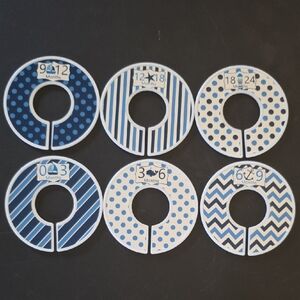 Set Of Baby Boy Closet Organizers